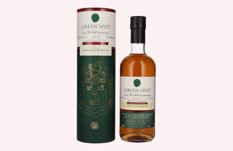 Green Spot LÉOVILLE BARTON Single Pot Still Irish Whiskey 46% Vol. 0,7l en boîte cadeau
