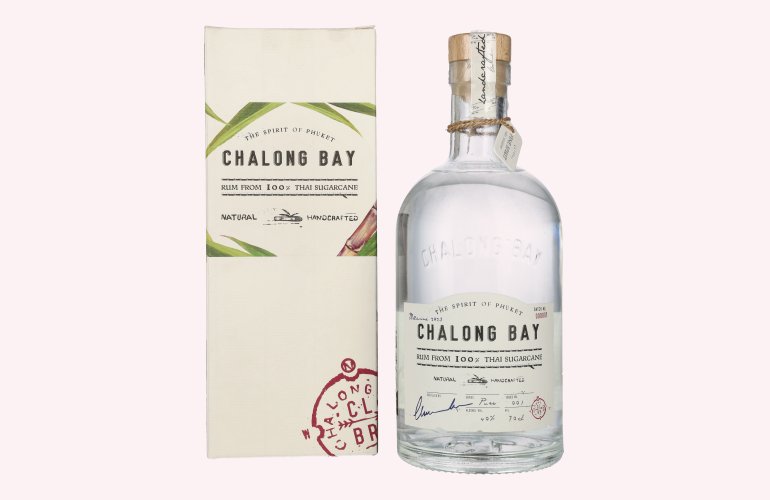 Chalong Bay PURE CANE Spirit Drink 40% Vol. 0,7l in Geschenkbox