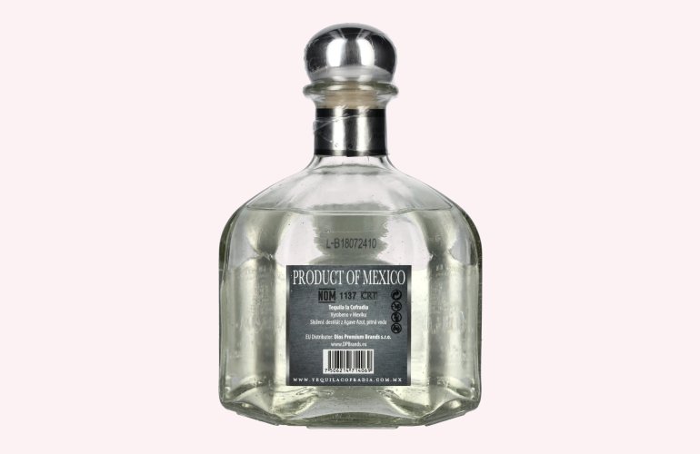 La Cofradia Tequila Blanco 100% de Agave Reserva Especial 38% Vol. 0,7l