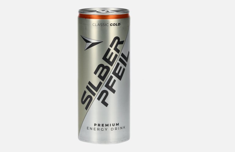 SILBERPFEIL Energy Drink CLASSIC GOLD 0,25l Dose Pfand
