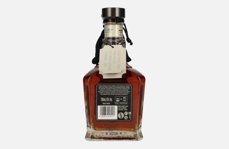 Jack Daniel's Select Single Barrel Tennessee Whiskey 45% Vol. 0,7l met Whisky Stones