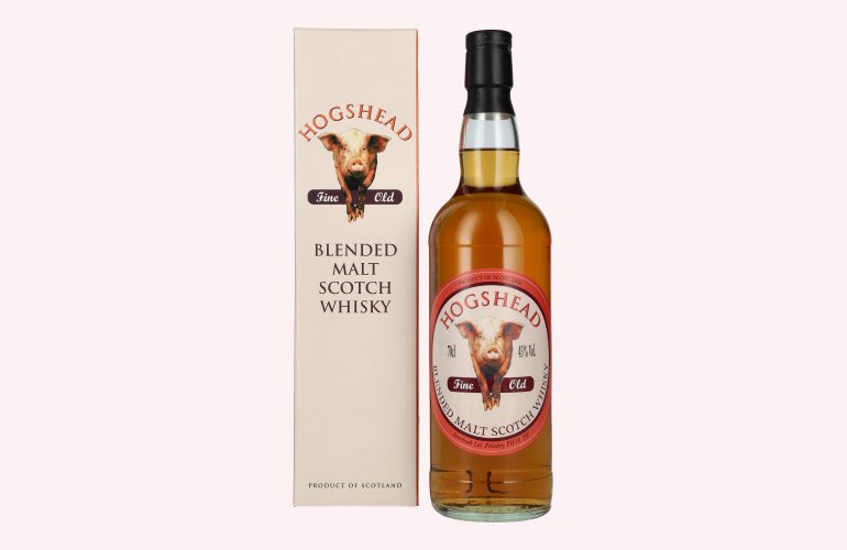 Hogshead Fine Old Blended Malt Scotch Whisky 43% Vol. 0,7l en boîte cadeau