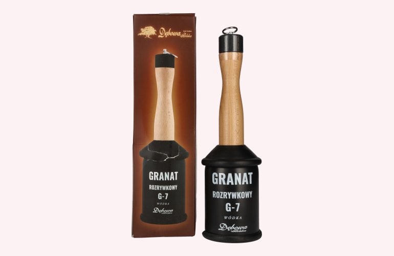 Debowa Wódka Rozrywkowy G-7 Granat 40% Vol. 0,7l in Geschenkbox