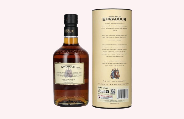 Edradour 10 Years Old 43% Vol. 0,7l in Geschenkbox