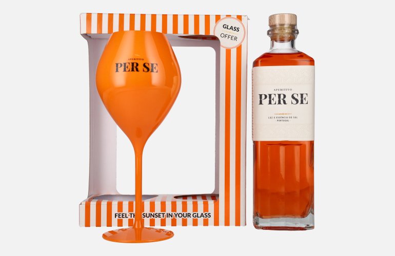 Per SE Aperitivo 14,5% Vol. 0,7l in Geschenkbox mit Glas