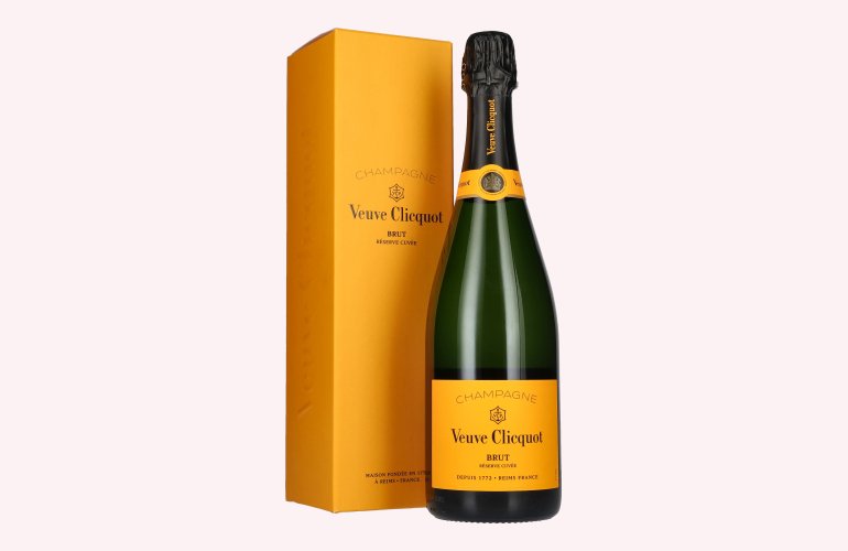 Veuve Clicquot Champagne Brut Réserve Cuvée 12,5% Vol. 0,75l in Geschenkbox