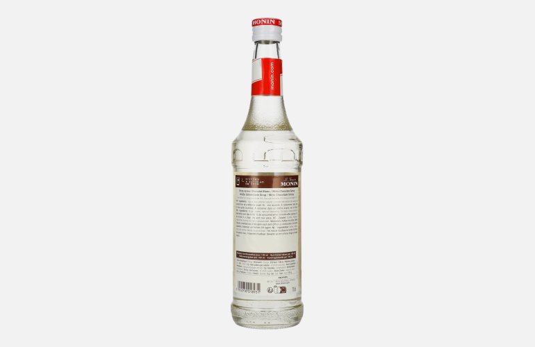 Le Sirop de Monin WEISSE SCHOKOLADE 0,7l