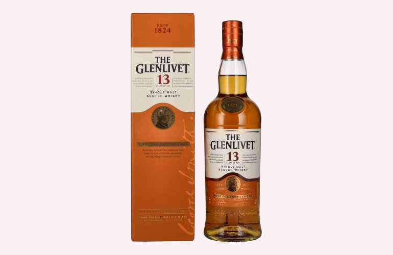 The Glenlivet 13 Years Old FIRST FILL AMERICAN OAK 40% Vol. 0,7l in Giftbox