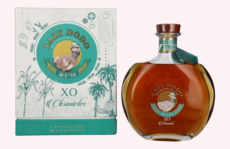 Lazy Dodo XO CHRONICLES RUM 40% Vol. 0,7l in Giftbox