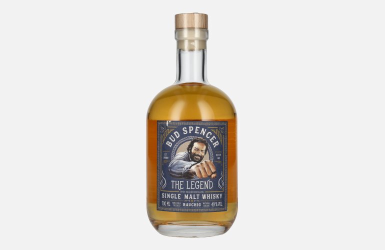 Bud Spencer THE LEGEND Single Malt RAUCHIG 49% Vol. 0,7l