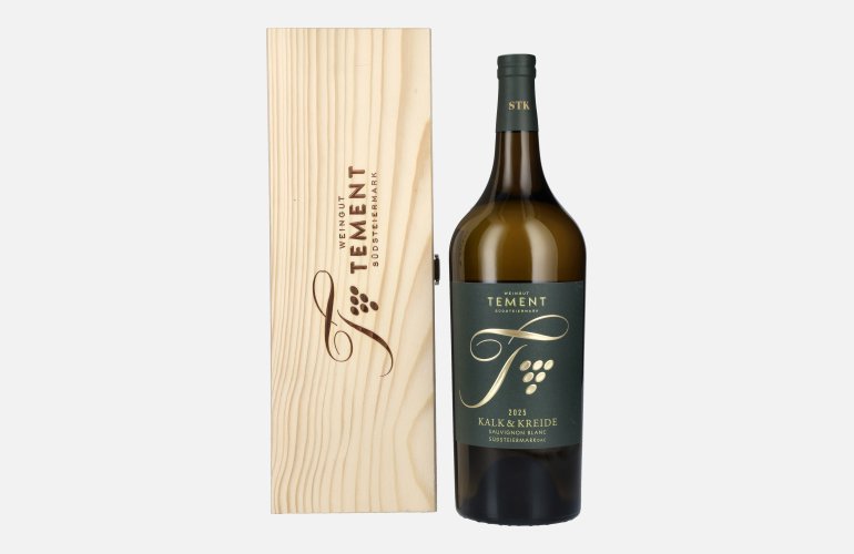 Tement Sauvignon Blanc Kalk & Kreide Südsteiermark DAC 2025 12% Vol. 1,5l in Holzkiste