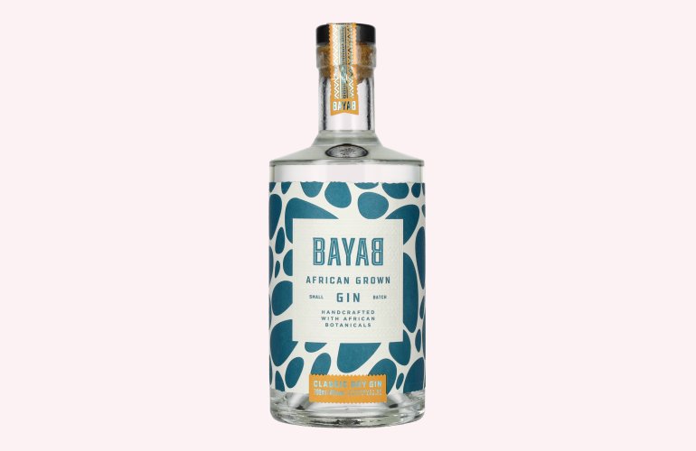 BAYAB African Grown Classic Small Batch Dry Gin 43% Vol. 0,7l