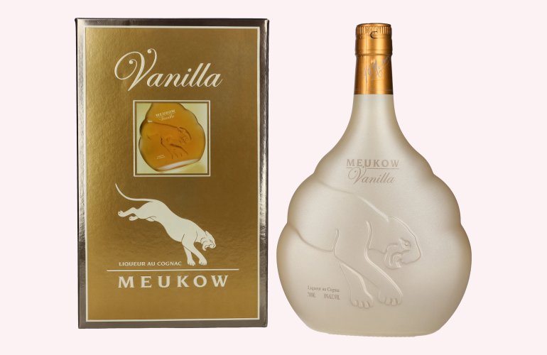 Meukow Vanilla Liqueur au Cognac 30% Vol. 0,7l in Giftbox