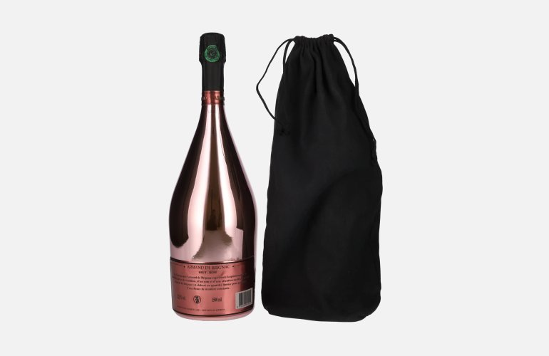 Armand de Brignac Champagne Rosé Brut 12,5% Vol. 1,5l in Velvet Bag