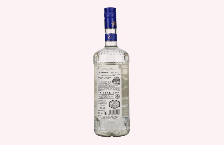 Don Q CRISTAL Puerto Rican Rum 40% Vol. 1l