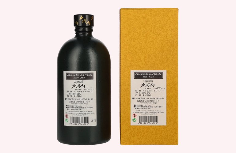 Togouchi Japanese Blended Whisky Beer Cask Finish 40% Vol. 0,7l in Geschenkbox