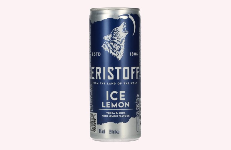 Eristoff Ice Lemon 4% Vol. 0,25l Dose Pfand