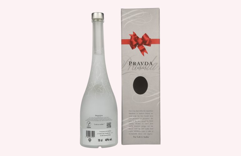 Pravda Vodka 40% Vol. 0,7l in Giftbox