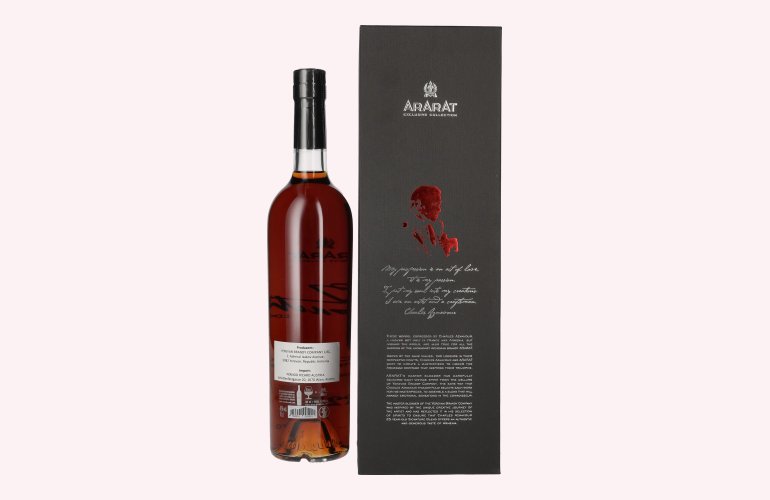 Ararat 25 Years Charles Aznavour Signature Blend 40% Vol. 0,7l in Geschenkbox