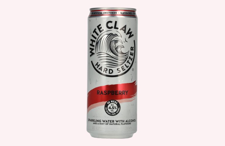 White Claw Hard Seltzer Raspberry 4,5% Vol. 0,33l Dose Pfand