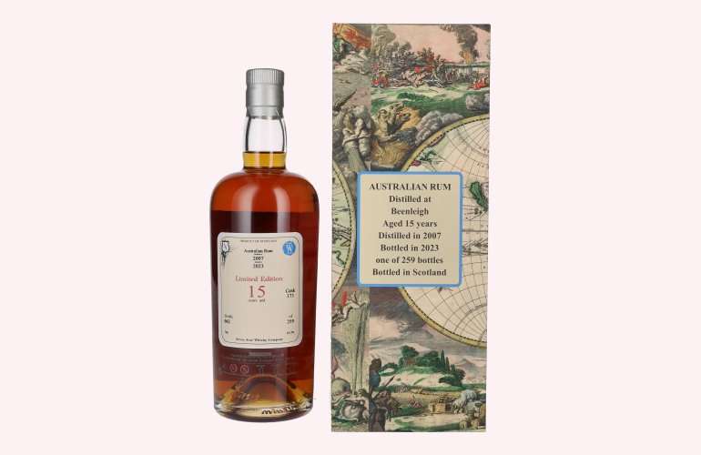 Silver Seal AUSTRALIAN Rum 15 Years Old 2007 65,2% Vol. 0,7l in Giftbox