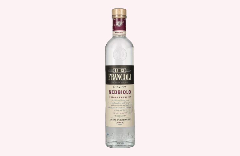 Luigi Francoli Grappa di Nebbiolo 41,5% Vol. 0,7l