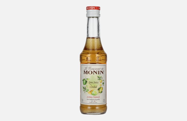 Le Sirop de Monin LIMETTENSIRUP 0,25l