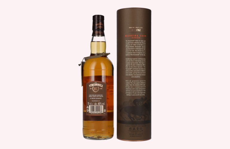The Tyrconnell 15 Years Old Madeira Cask 46% Vol. 0,7l in Giftbox