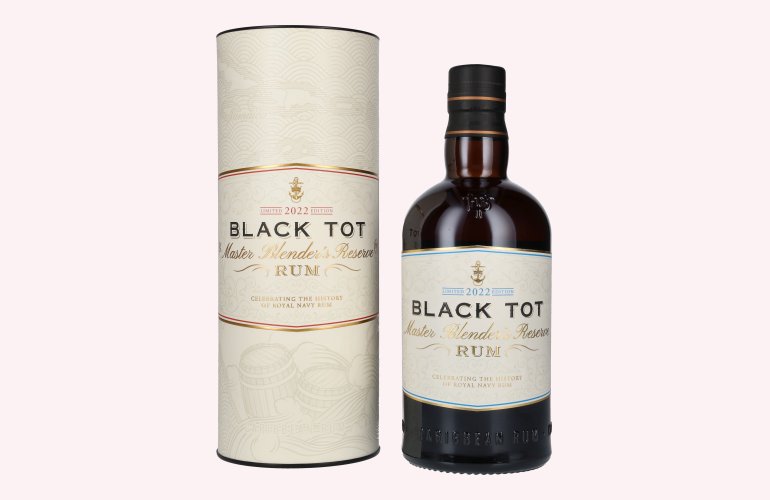 Black Tot Master Blender's Reserve Rum Limited Edition 2022 54,5% Vol. 0,7l in geschenkverpakking