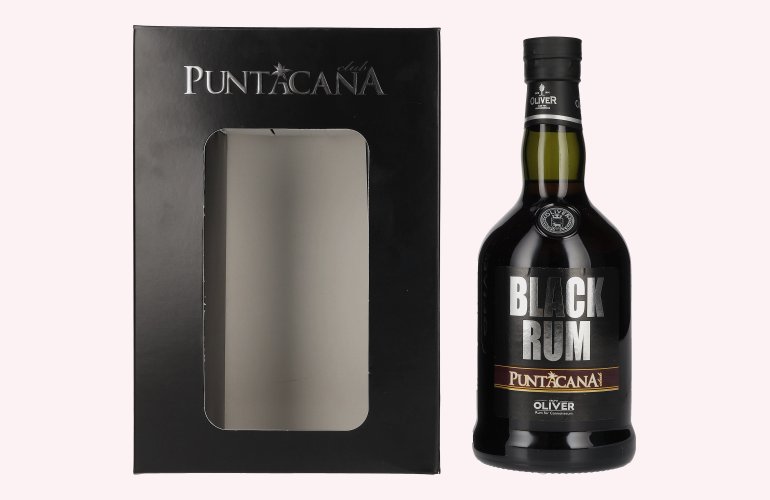 Puntacana Club BLACK RUM 38% Vol. 0,7l in Giftbox