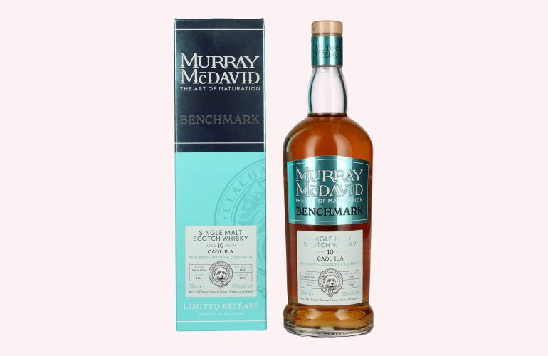 Murray McDavid BENCHMARK 10 Years Old CAOL ILA PX Sherry & Amarone Cask Finish 2014 53,1% Vol. 0,7l in Giftbox