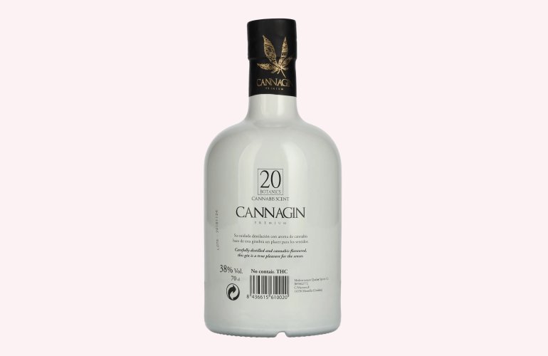CANNAGIN Premium Distilled Gin 38% Vol. 0,7l