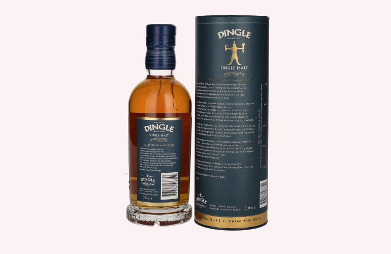 Dingle Single Malt Irish Whiskey Triple Distilled 46,3% Vol. 0,7l en boîte cadeau