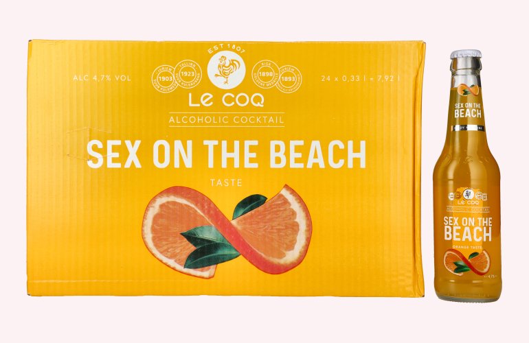 Le Coq SEX ON THE BEACH 4,7% Vol. 24x0,33l