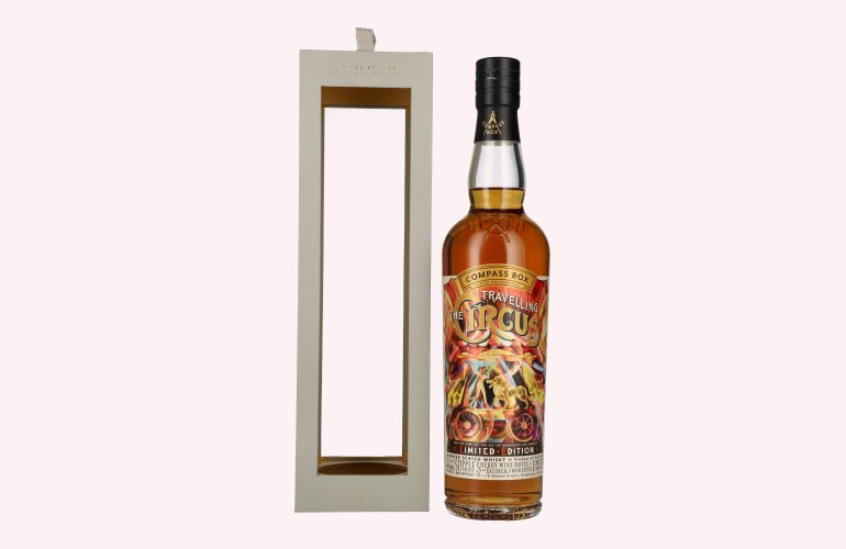 Compass Box TRAVELLING CIRCUS Blended Malt Limited Edition 49% Vol. 0,7l in Geschenkbox
