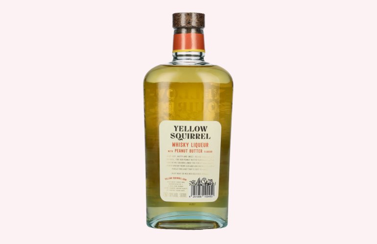YELLOW SQUIRREL Peanut Butter Whisky Liqueur 30% Vol. 0,5l
