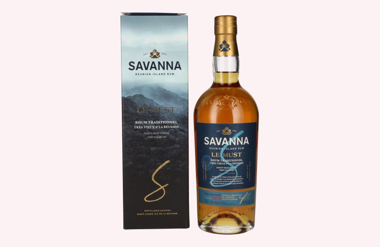 Savanna LE MUST Reunion Island Rum 45% Vol. 0,7l in Giftbox
