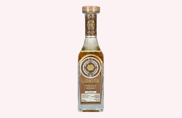 Lokita Tequila Reposado 100% Agave Azul 40% Vol. 0,7l