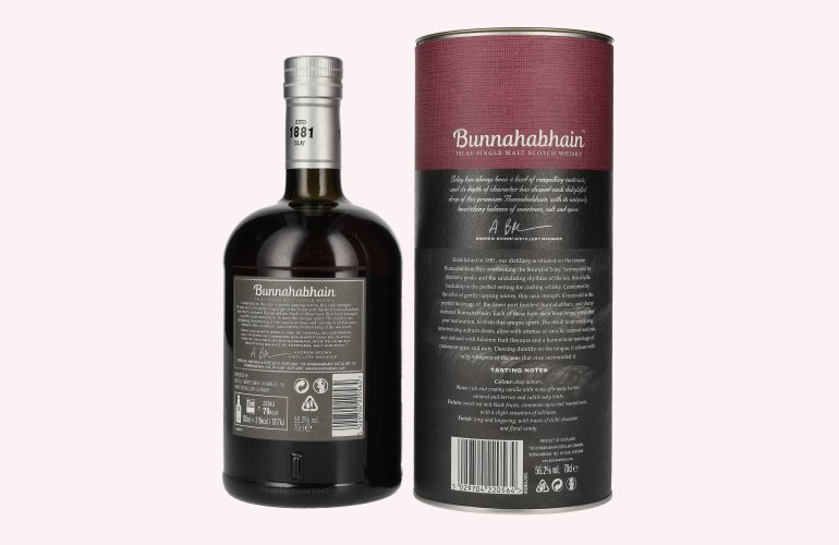 Bunnahabhain AONADH Islay Single Malt Limited Release No. 9 56,2% Vol. 0,7l in geschenkverpakking