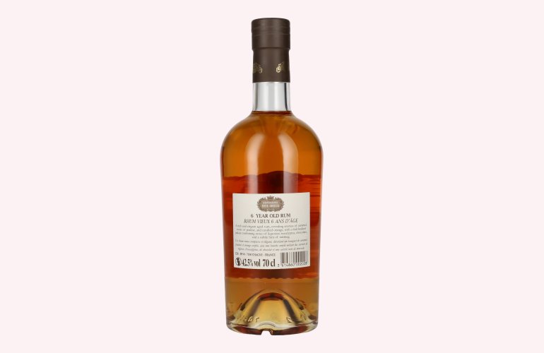 Compagnie des Indes PACIFICO Panama & Thailand 6 Year Old Rum 42,5% Vol. 0,7l