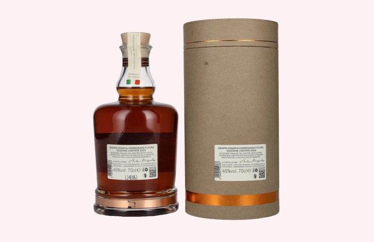 Marzadro ESPRESSIONI FUTURA Grappa 2024 45% Vol. 0,7l in Giftbox