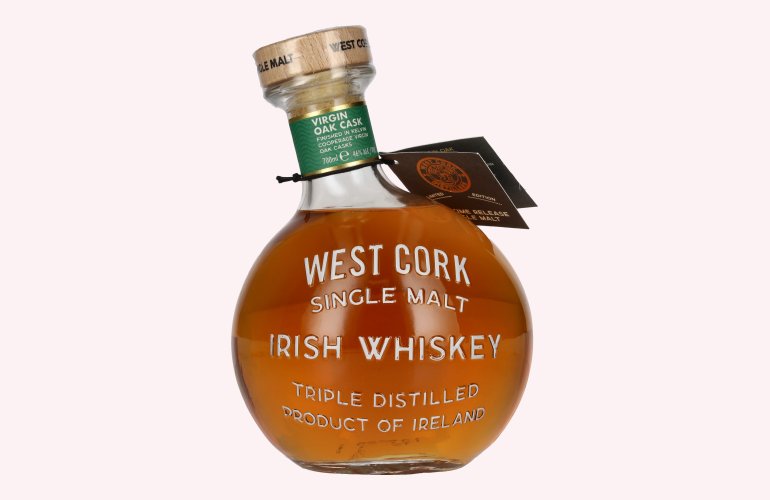 West Cork MARITIME Single Malt Irish Whiskey VIRGIN OAK CASK FINISHED Limited Edition 46% Vol. 0,7l