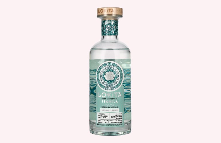 Lokita Tequila Blanco Puro Artesanal 40% Vol. 0,7l
