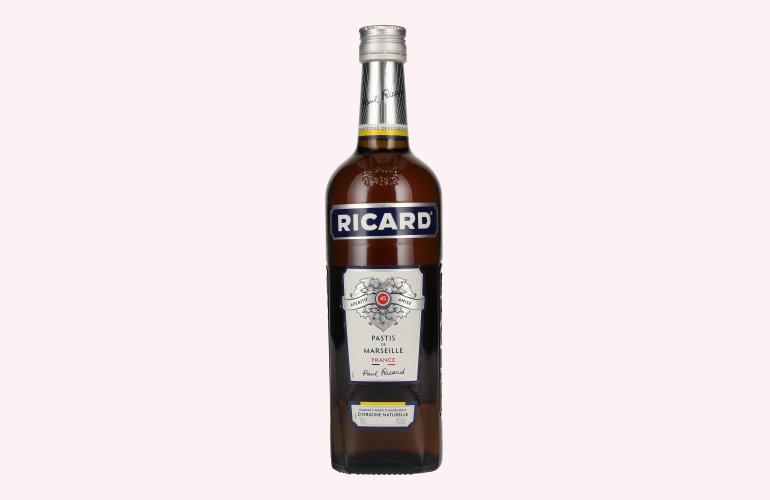 Ricard Pastis de Marseille Apéritif Anisé 45% Vol. 0,7l