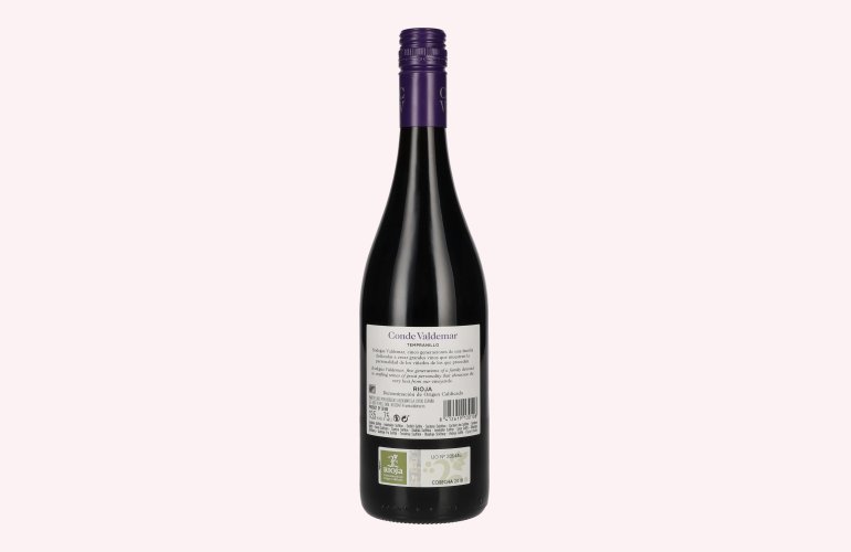 Conde Valdemar Tempranillo Rioja DOC 2018 13,5% Vol. 0,75l