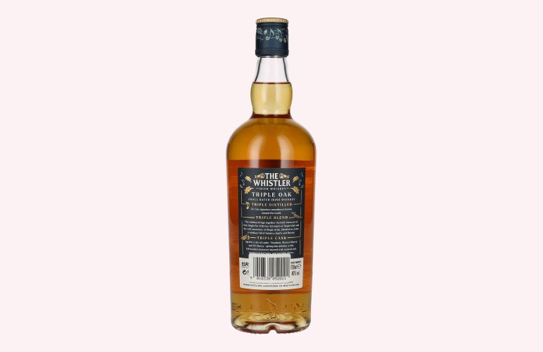 The Whistler TRIPLE OAK Small Batch Irish Whiskey 40% Vol. 0,7l