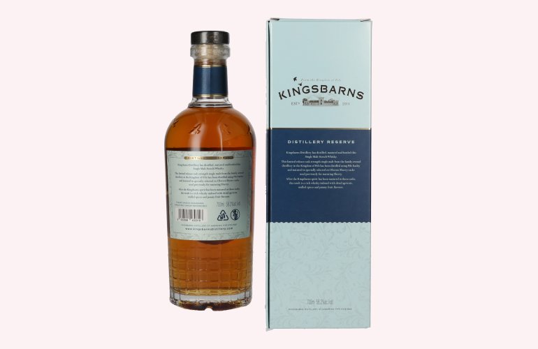 Kingsbarns DISTILLERY RESERVE Ex Oloroso Sherry Cask Scotch Whisky 2024 58,2% Vol. 0,7l in Giftbox