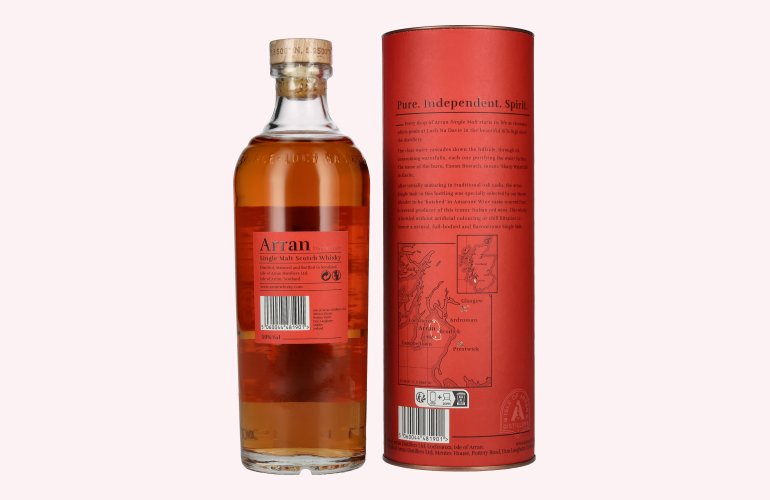 Arran Single Malt Scotch AMARONE CASK FINISH 50% Vol. 0,7l in Geschenkbox