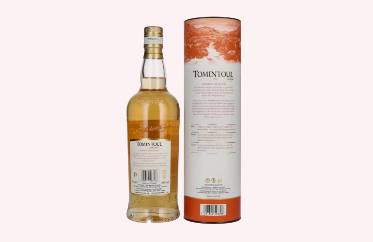 Tomintoul Small Batch White Port Cask Finish 40% Vol. 0,7l in Giftbox