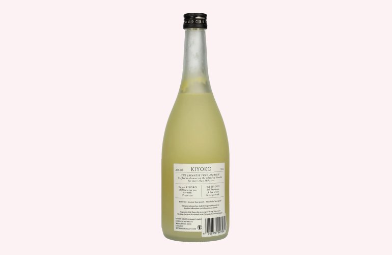 KIYOKO YUZU Rare Yuzu-infused Aperitif 10% Vol. 0,7l